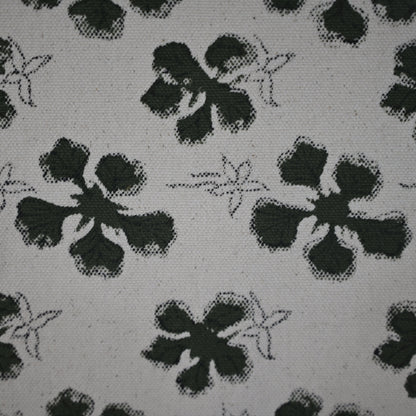 Olra Jet Black Cotton Table Runner