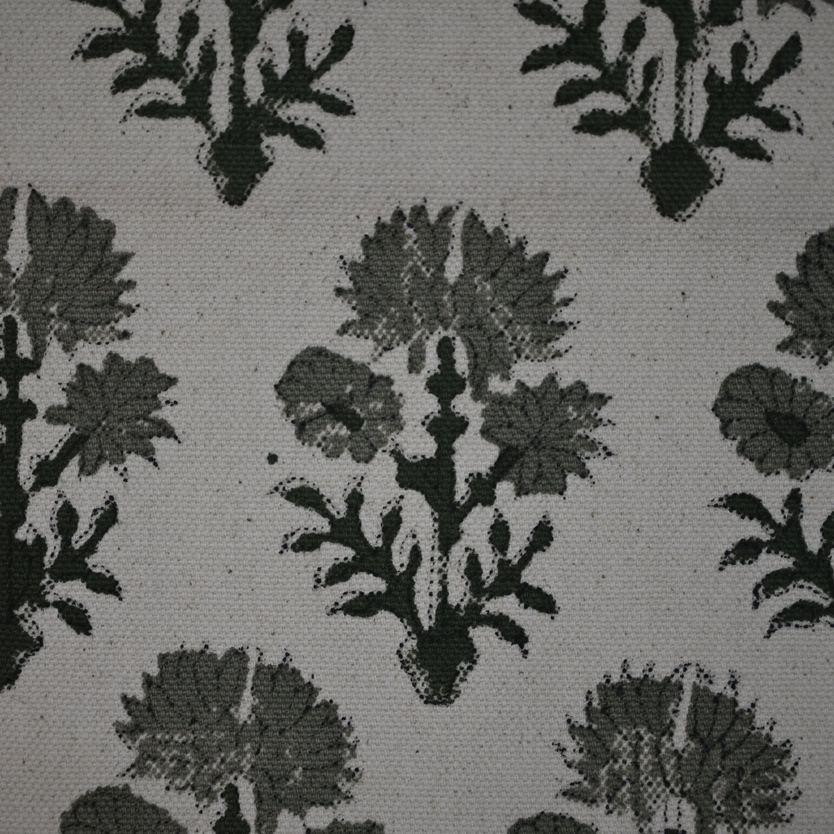 Nevas Slate Cotton Table Runner