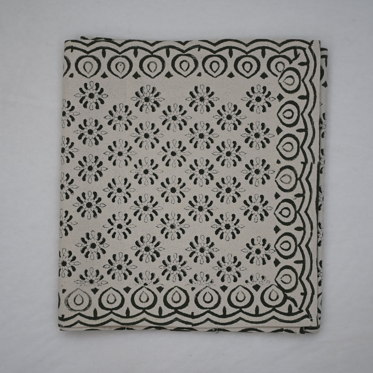 Navol  Ivory Cotton Table Runner