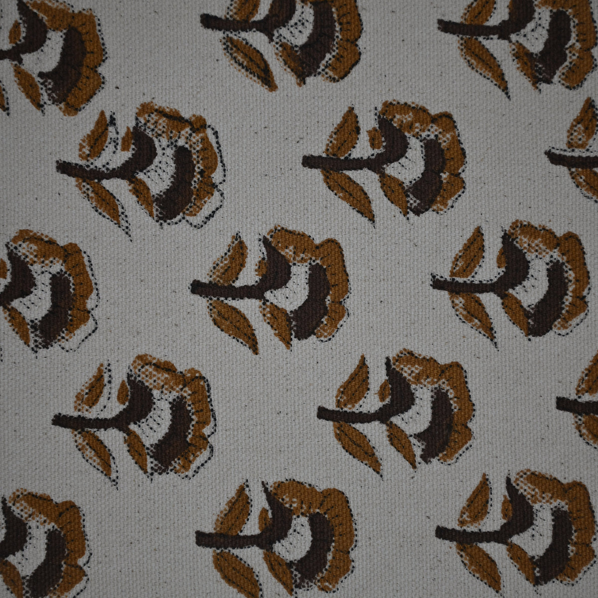 Orvat Chocolate Cotton Table Runner