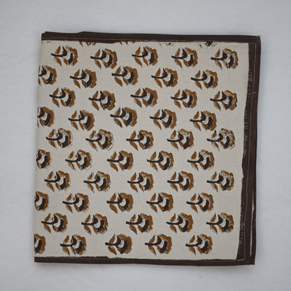 Orvat Chocolate Cotton Table Runner