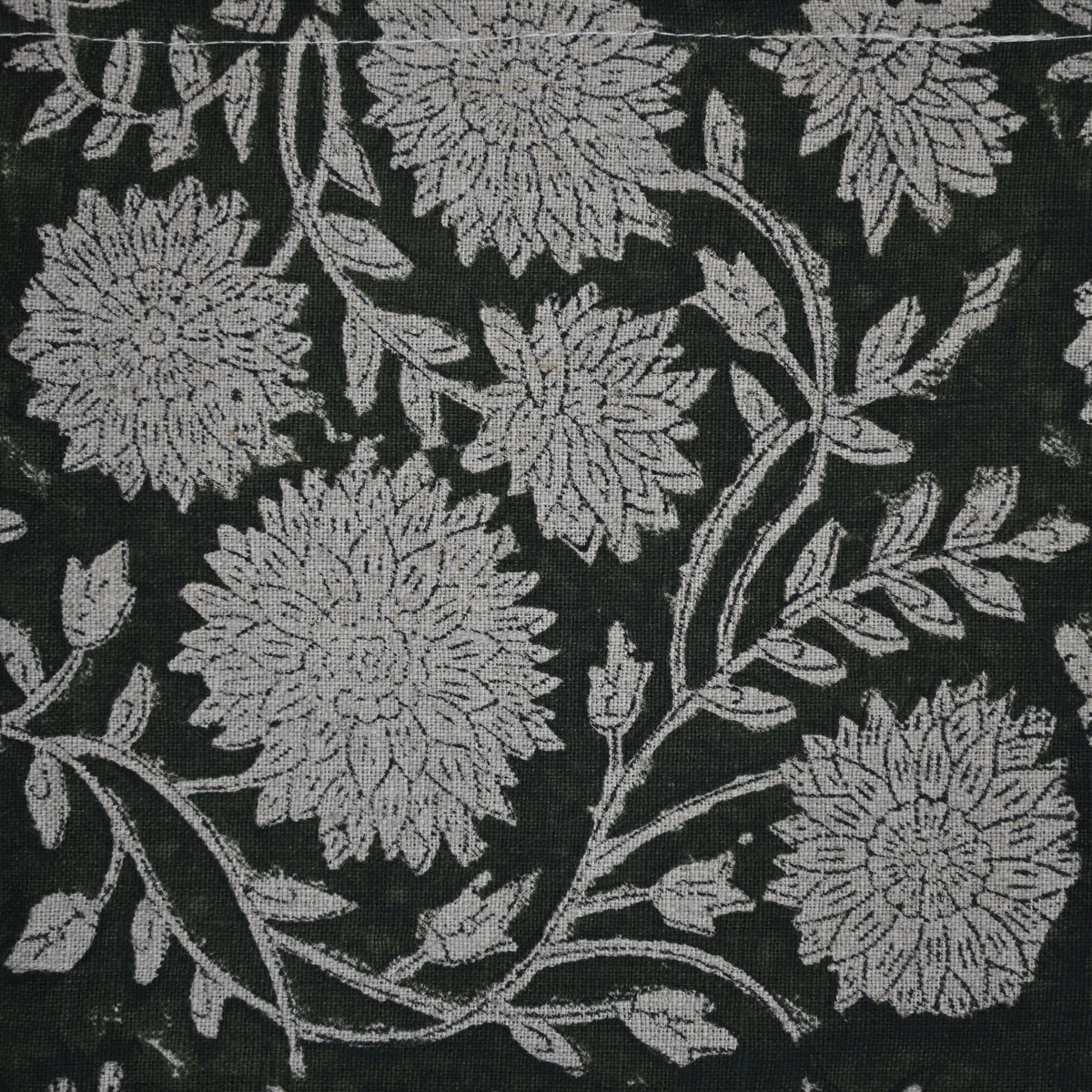 Aleva Silver Cotton Table Runner