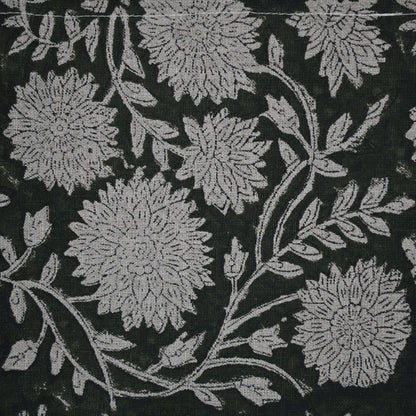 Aleva Silver Cotton Table Runner