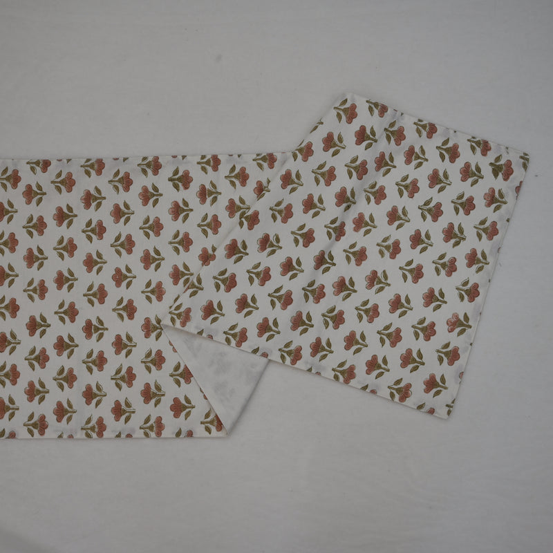 Niros  Dusty Cotton Table Runner