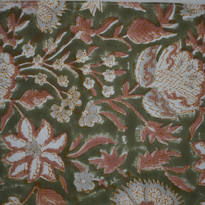 Nalev Terracotta Cotton Table Runner