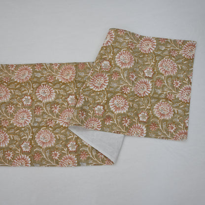 Aroiv Ivory Cotton Table Runner