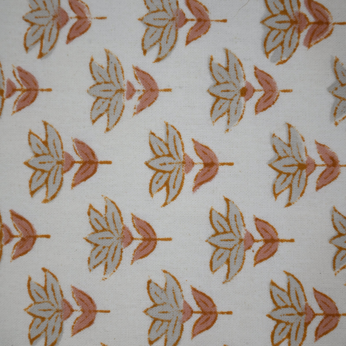 Oriak Blush Pink Cotton Table Runner