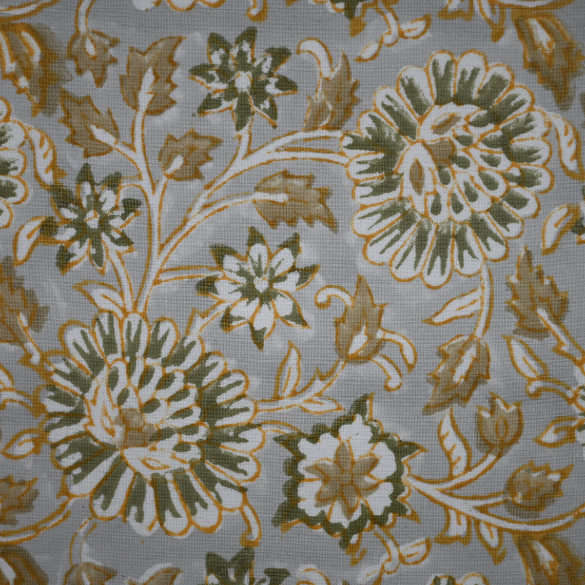 Aroiv Ochre Cotton Table Runner