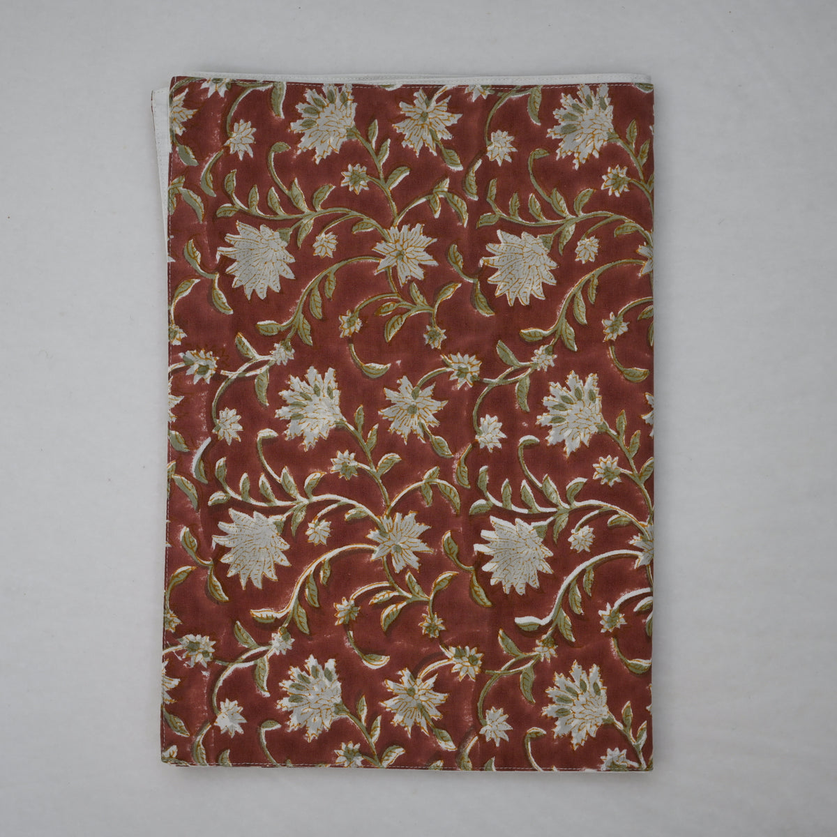 As Sen Red Cotton Table Runner