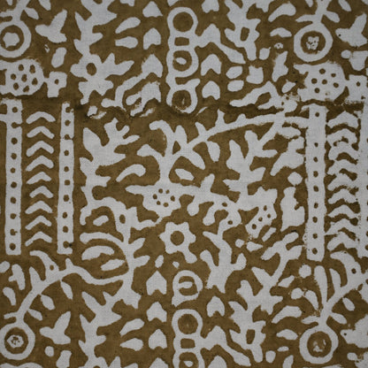 Ravell  Floral Mustard Yellow Cotton Tablecloth - Three Border