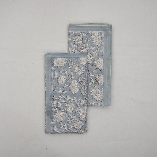 Dylan Floral Motif Dinner Napkin