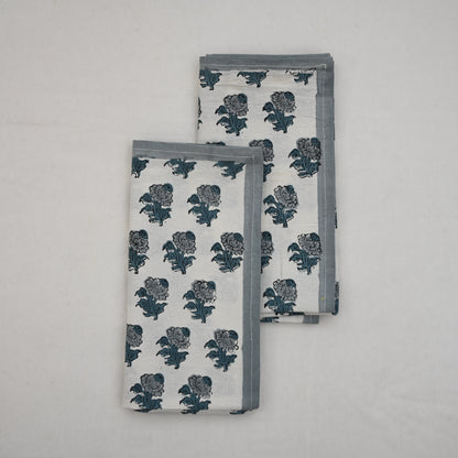 Bruce Floral Booti  Dinner Napkin