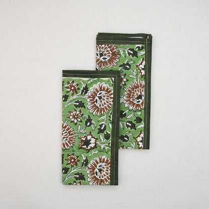 Alan Floral Booti Dinner Napkin