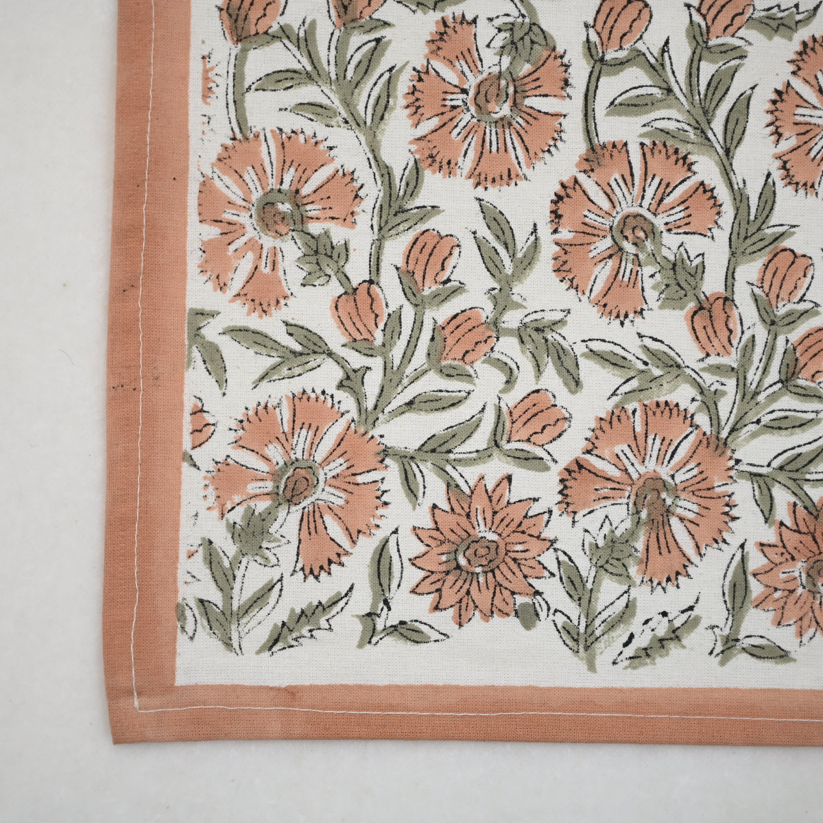 Wayne  Floral Booti  Dinner Napkin