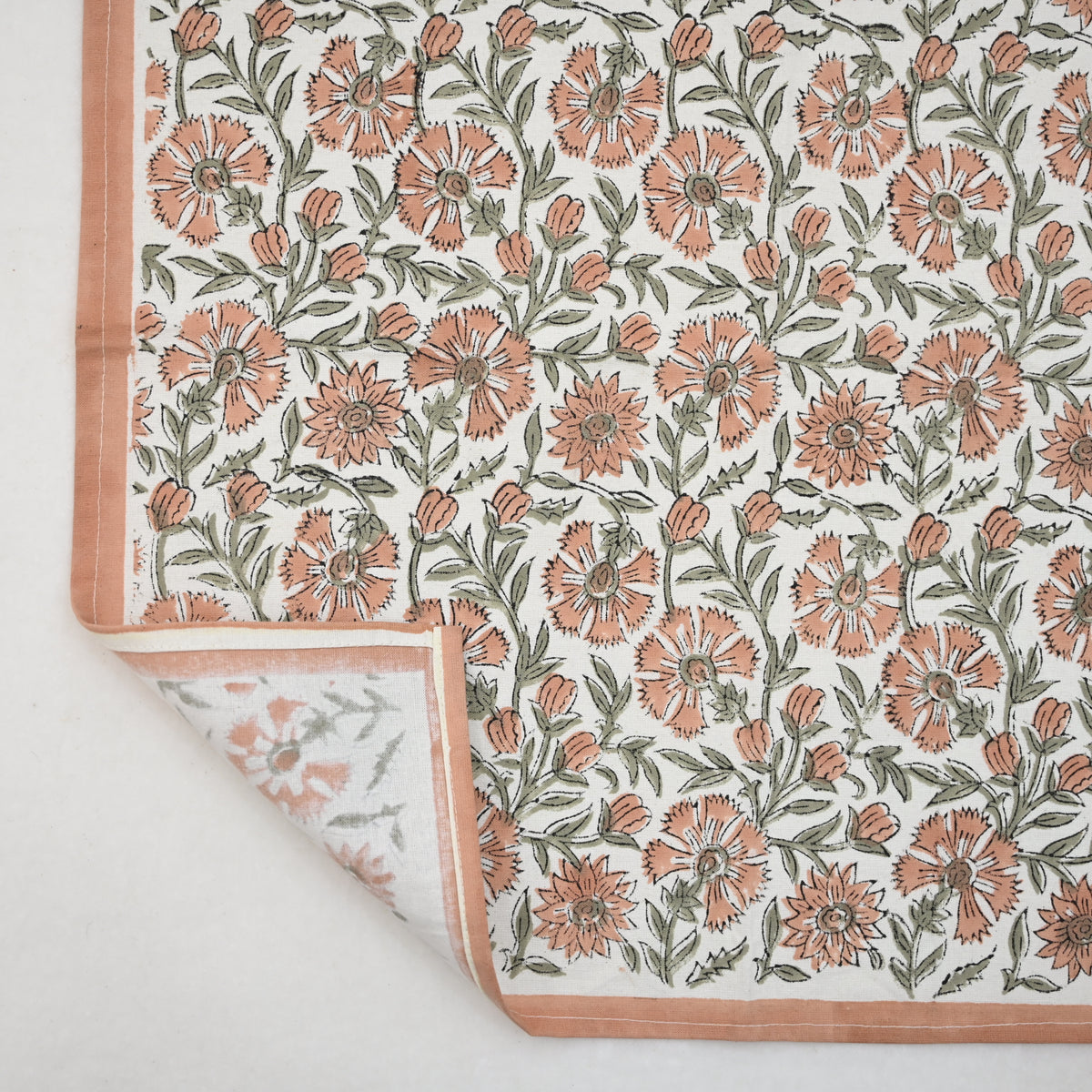Wayne  Floral Booti  Dinner Napkin