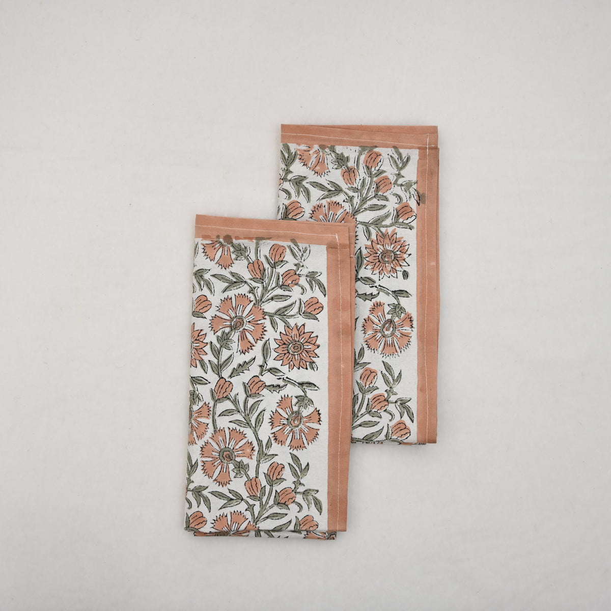 Wayne  Floral Booti  Dinner Napkin