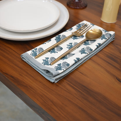 Bruce Floral Booti  Dinner Napkin