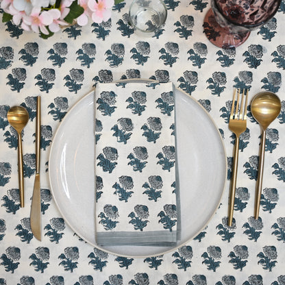 Bruce Floral Booti  Dinner Napkin