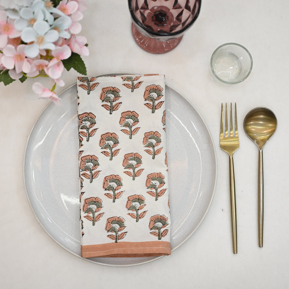 Ralph Floral Booti Dinner Napkin