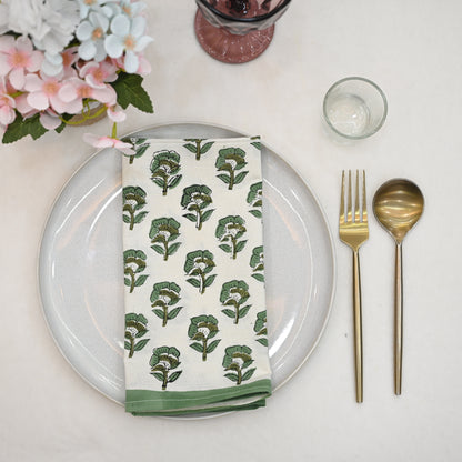 Jaxon Floral Booti Dinner Napkin