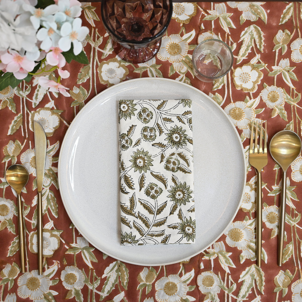 Joe Floral Booti Dinner Napkin