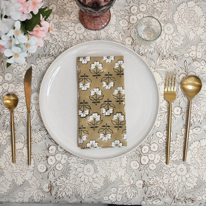 Ryder Floral Booti Dinner Napkin