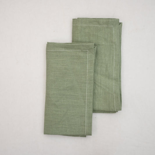 Sawyer Solid Linen Dinner Napkin