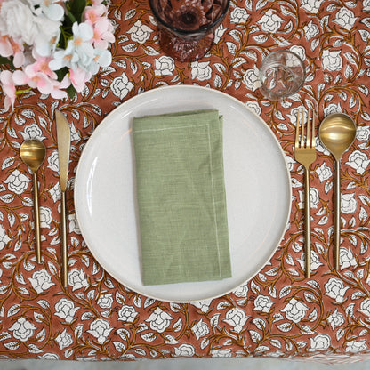 Sawyer Solid Linen Dinner Napkin