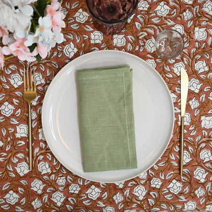 Sawyer Solid Linen Dinner Napkin