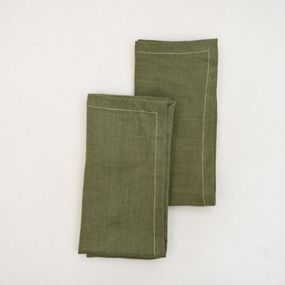 Brody Solid Linen Dinner Napkin