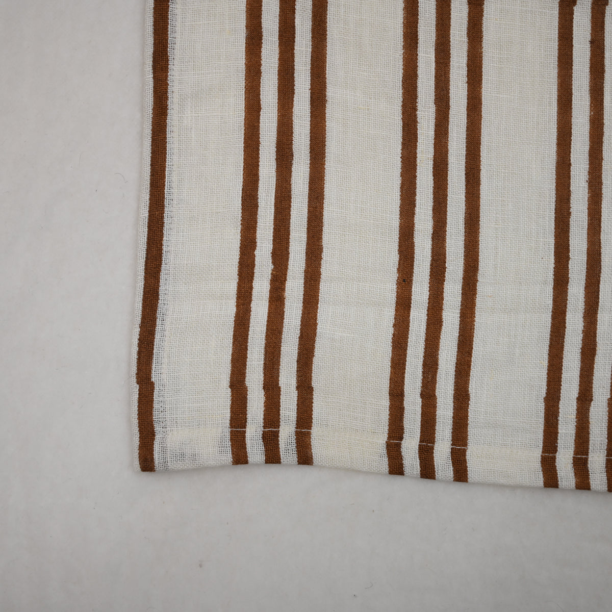 Camden Striped Linen Dinner Napkin