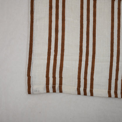 Camden Striped Linen Dinner Napkin