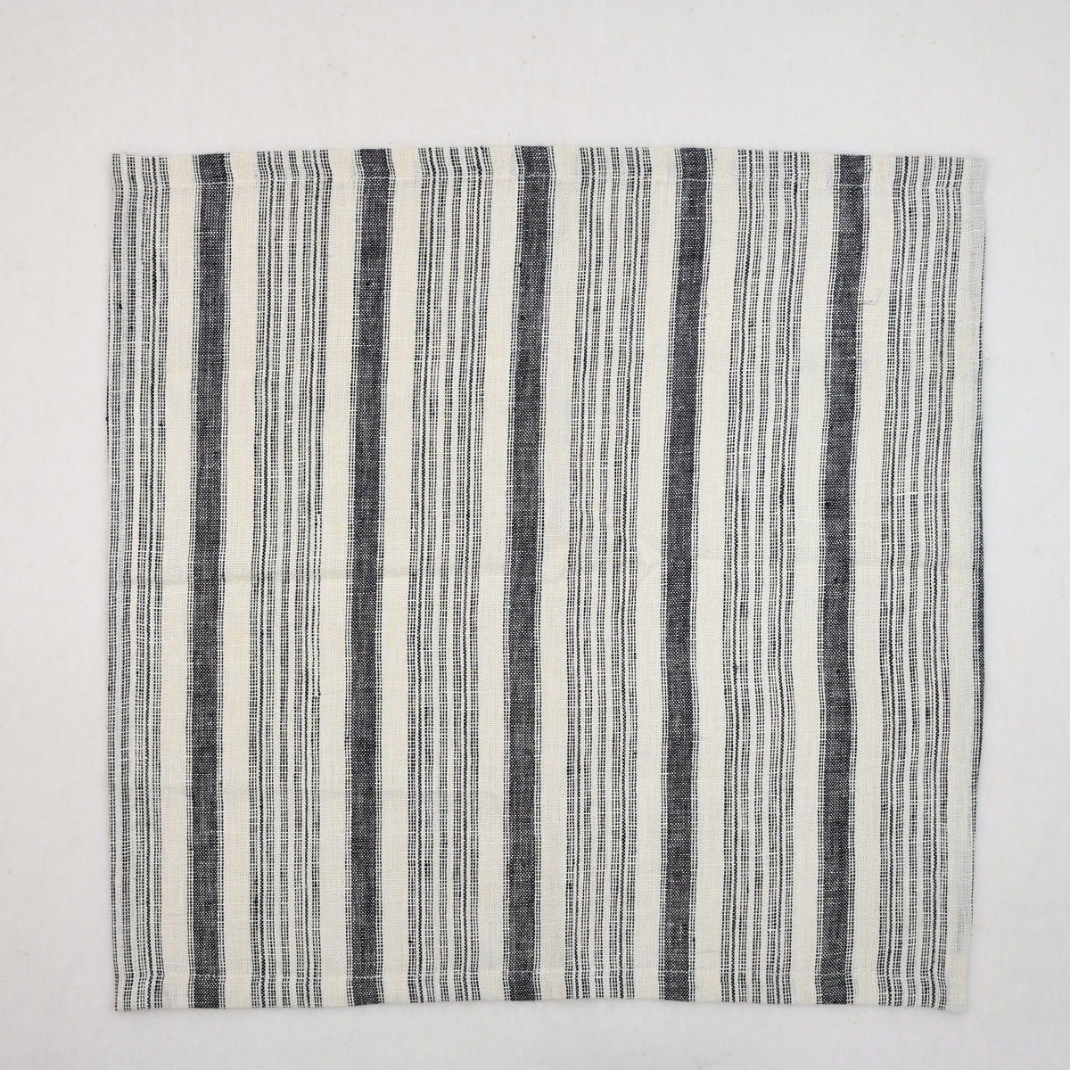 Declan Striped Linen Dinner Napkin