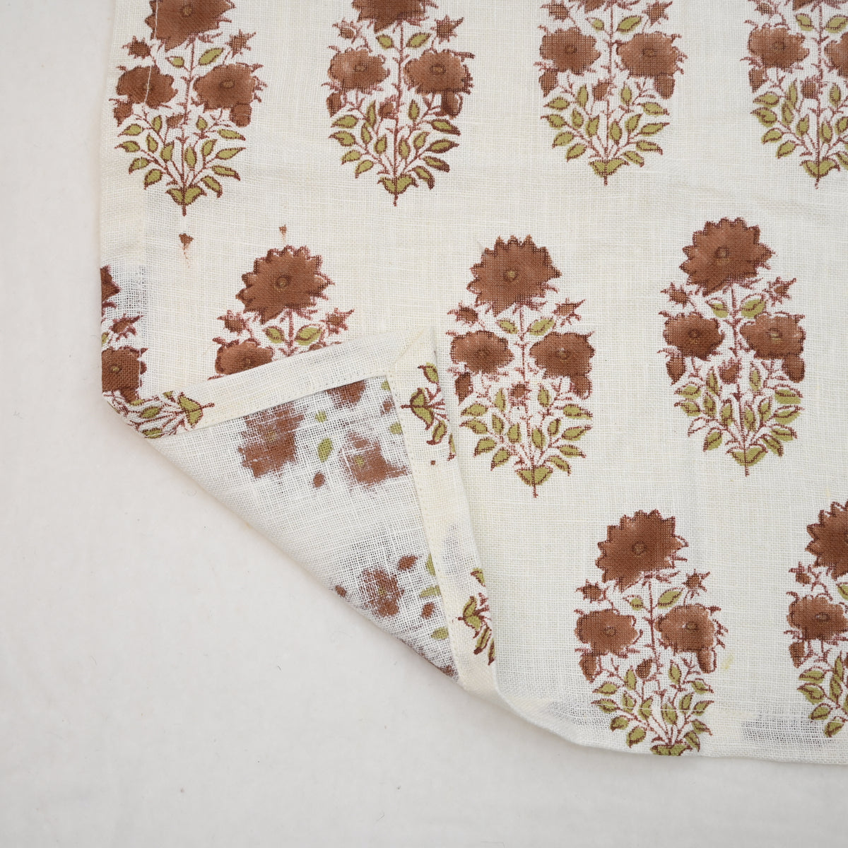 Graham Floral Booti Linen Dinner Napkin