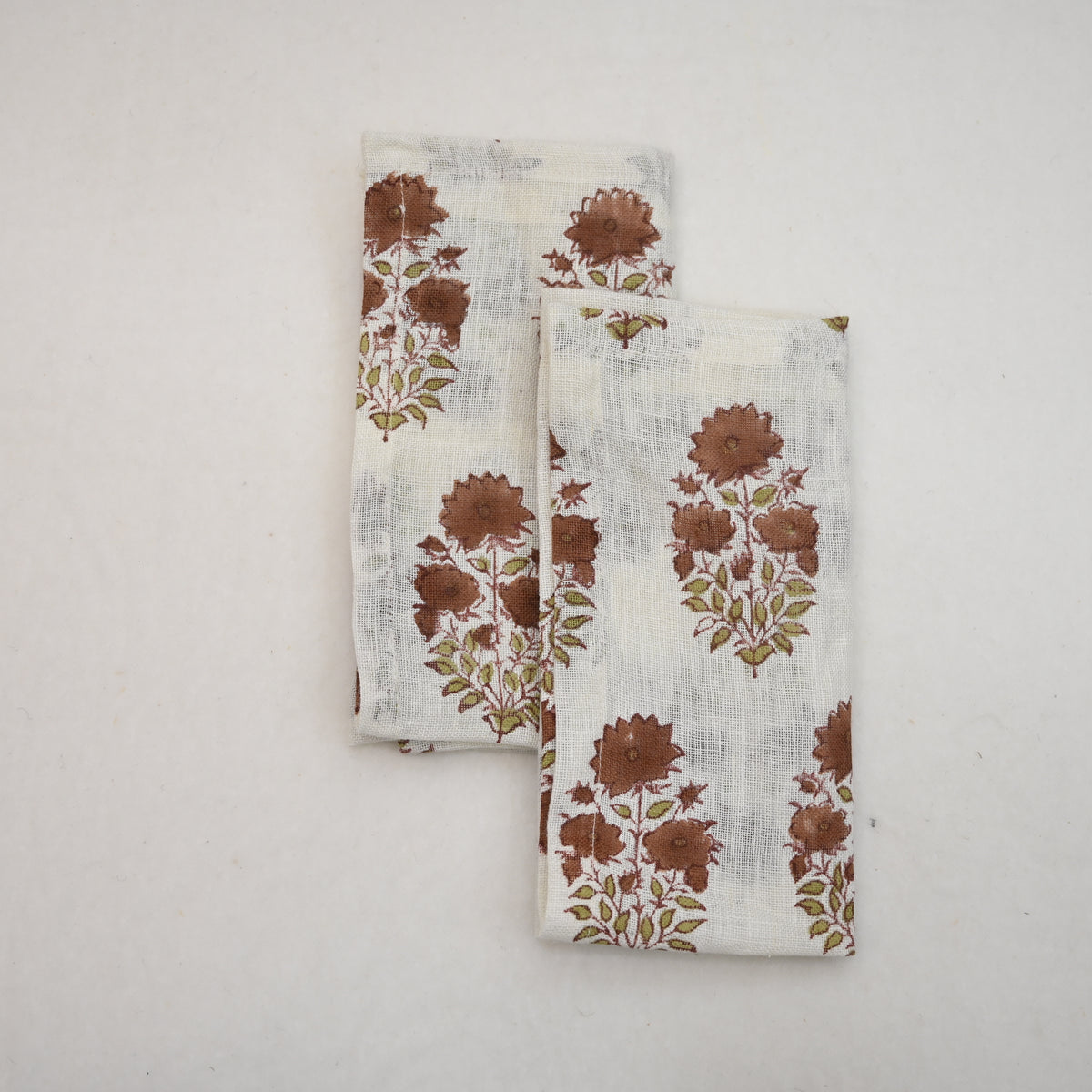 Graham Floral Booti Linen Dinner Napkin