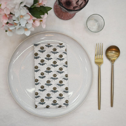 Adler Botanical Cotton Dinner Napkin
