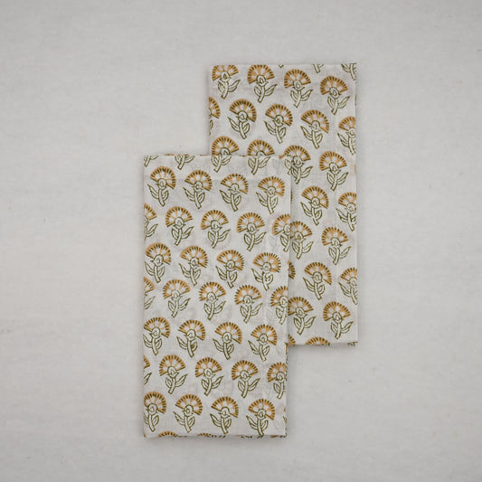 Alaric Botanical Cotton Dinner Napkin