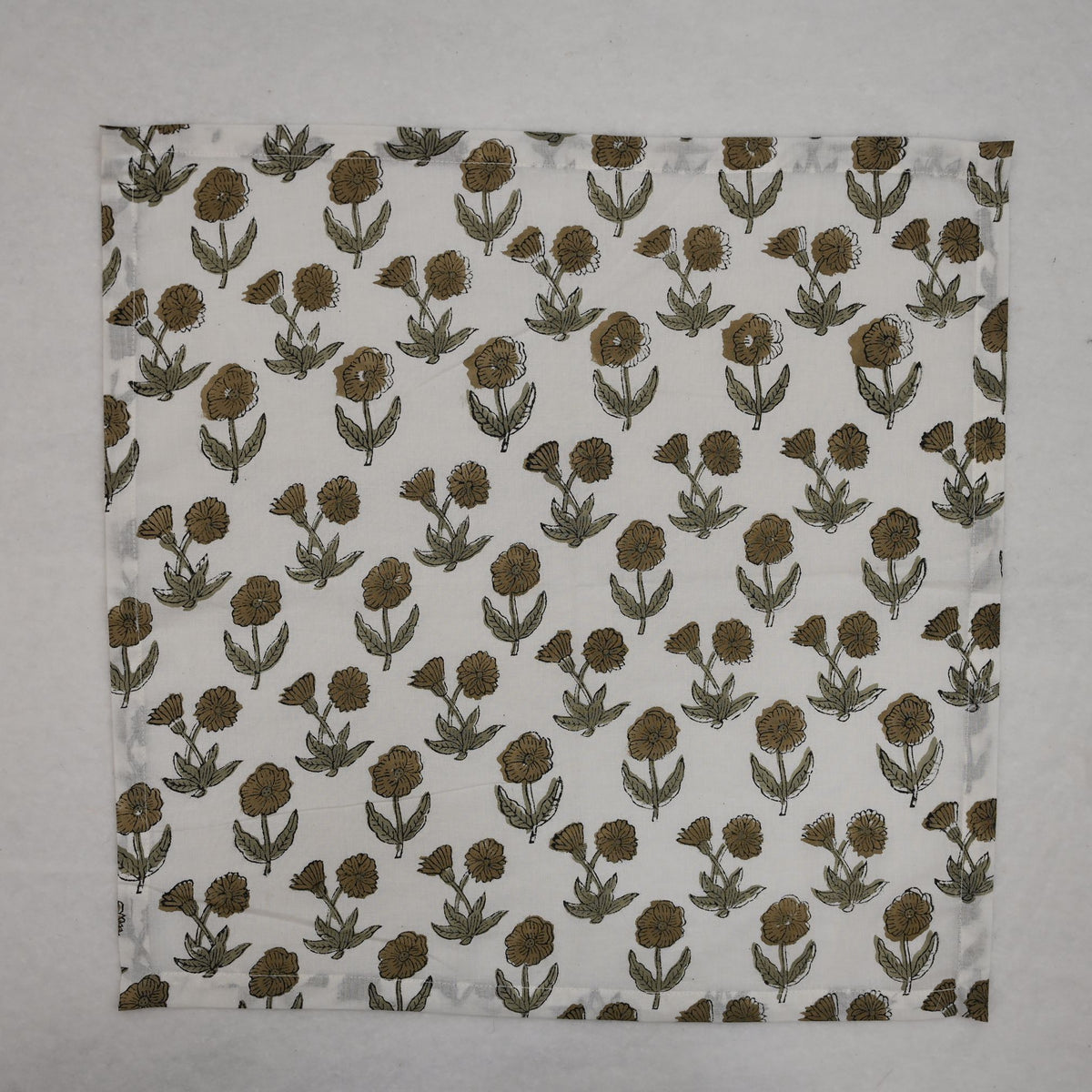 Alistair Floral Cotton Dinner Napkin