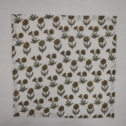 Alistair Floral Cotton Dinner Napkin