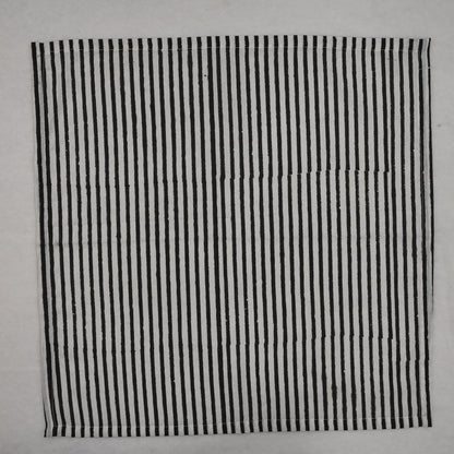 Anson Striped Cotton Dinner Napkin