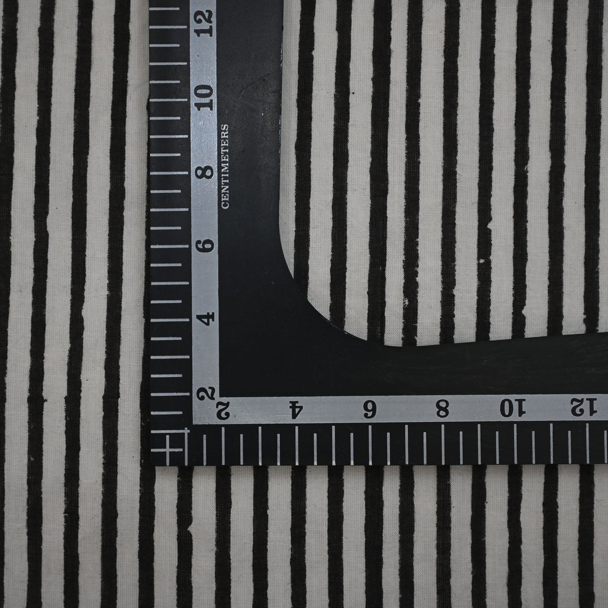 Anson Striped Cotton Dinner Napkin