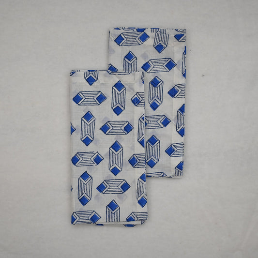 Astral Geometric Cotton Dinner Napkin