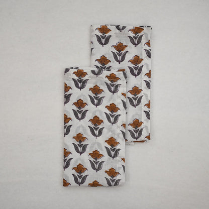 Blain Floral Cotton Dinner Napkin