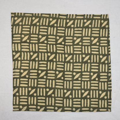 Brantley Geometric Cotton Dinner Napkin