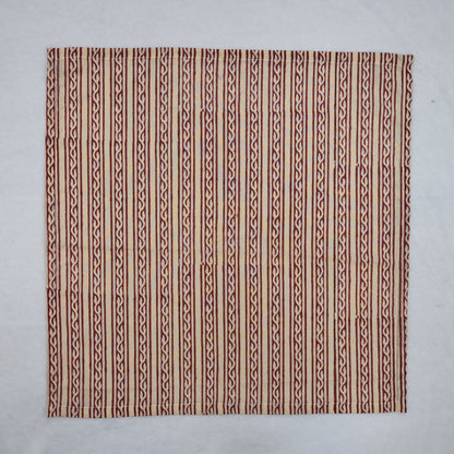 Briggs Geometric Cotton Dinner Napkin
