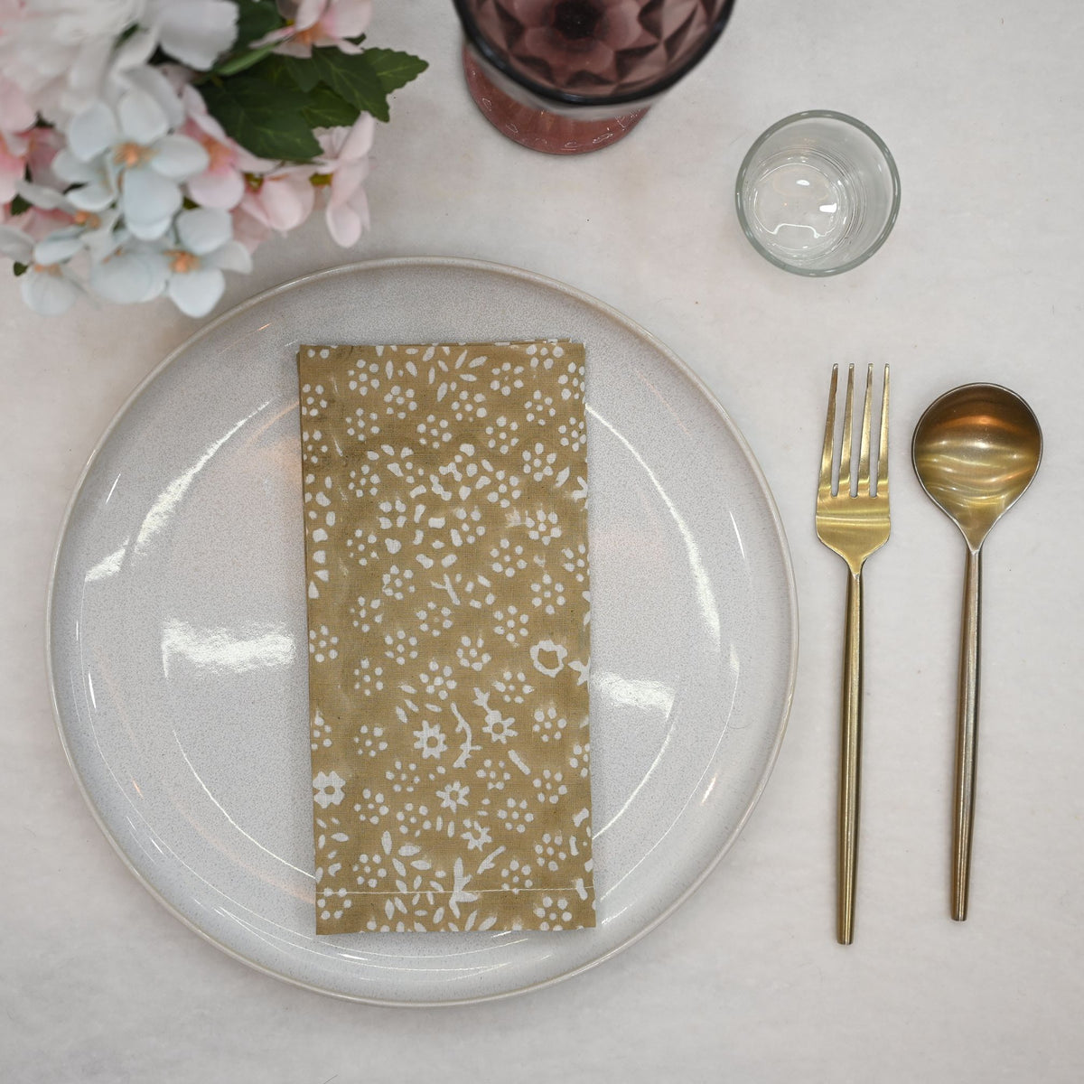 Calloway Floral Cotton Dinner Napkin