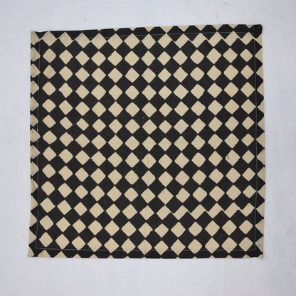 Canyon Geometric Cotton Dinner Napkin
