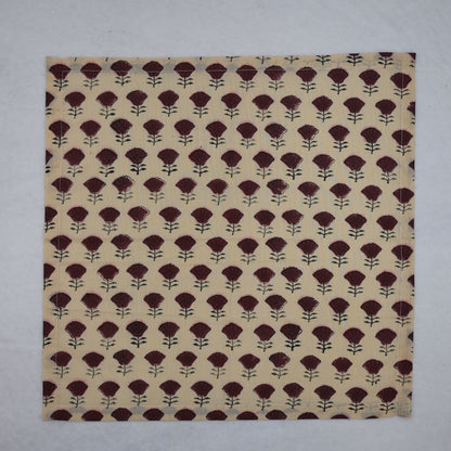 Colter Floral Cotton Dinner Napkin