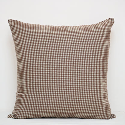 Atelier Check Block Print Pillow Cover