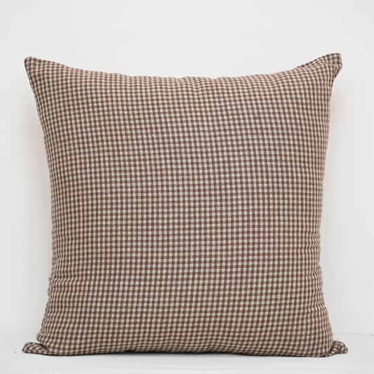 Atelier Check Block Print Pillow Cover